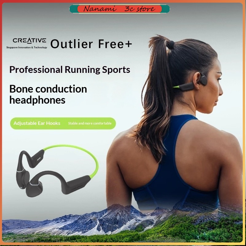 Headphones Wireless - Creative Outlier Free Waterproof Bone Conduction