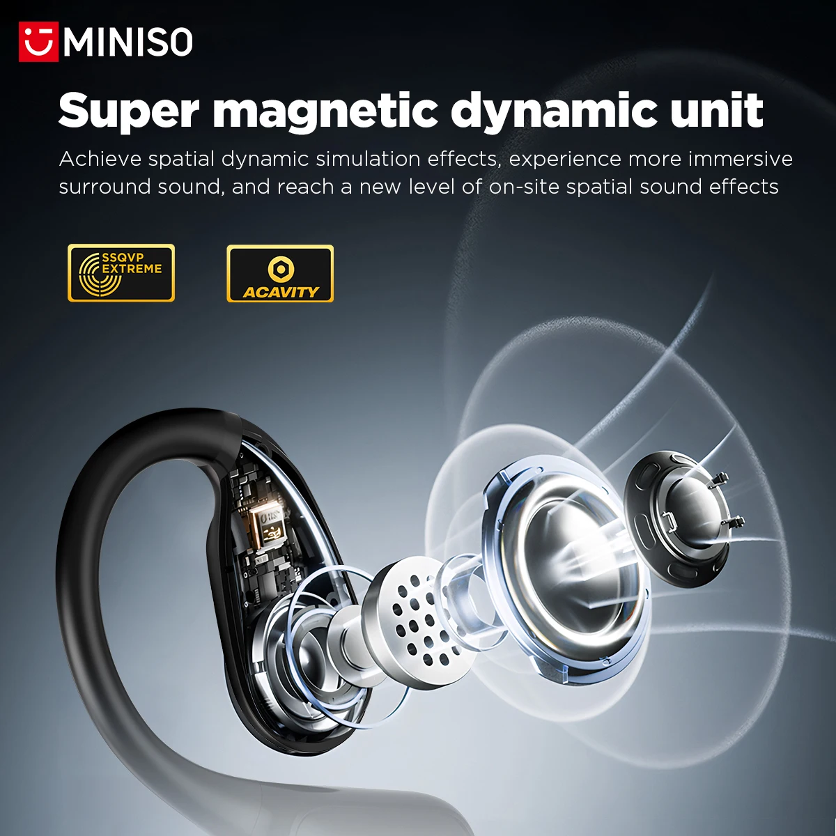 MINISO MS190 Real Time AI Voic - Headphones Wireless review and price