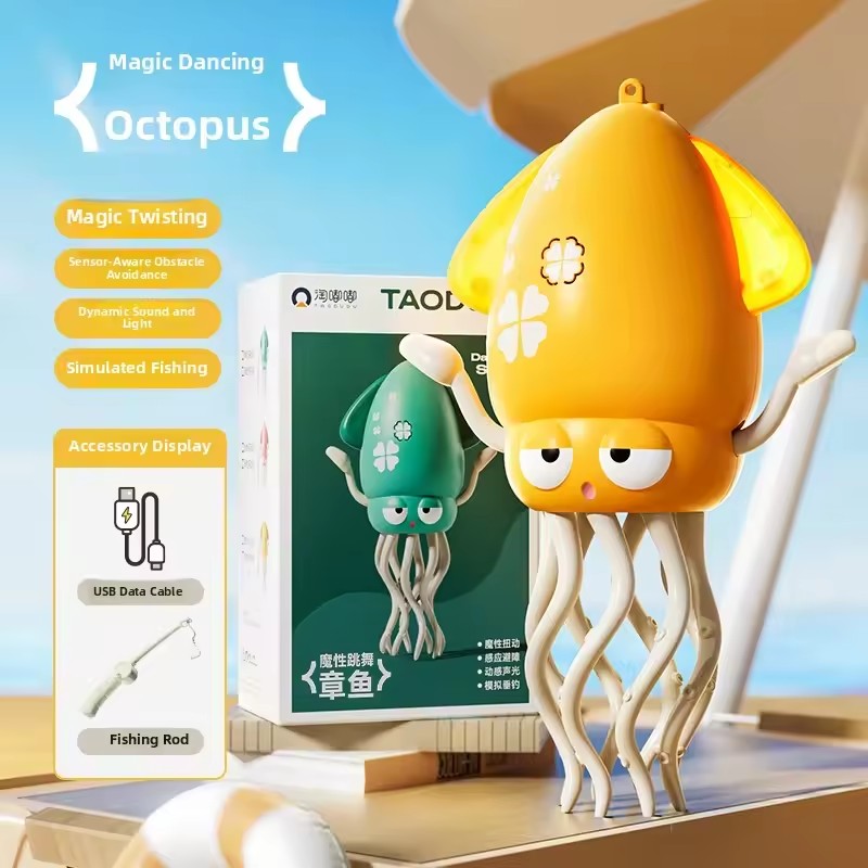 Smart Dancing Octopus Robot -  - Electronics Gadgets For Gift review and price