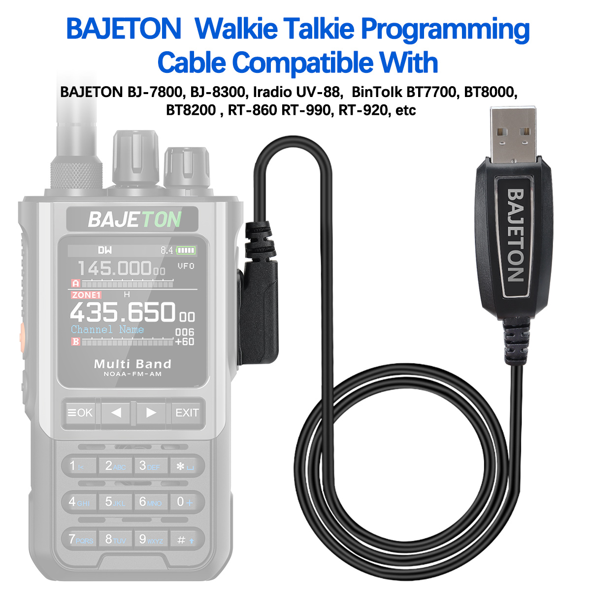 BAJETON Walkie Talkie USB Prog - Usb Hub review and price