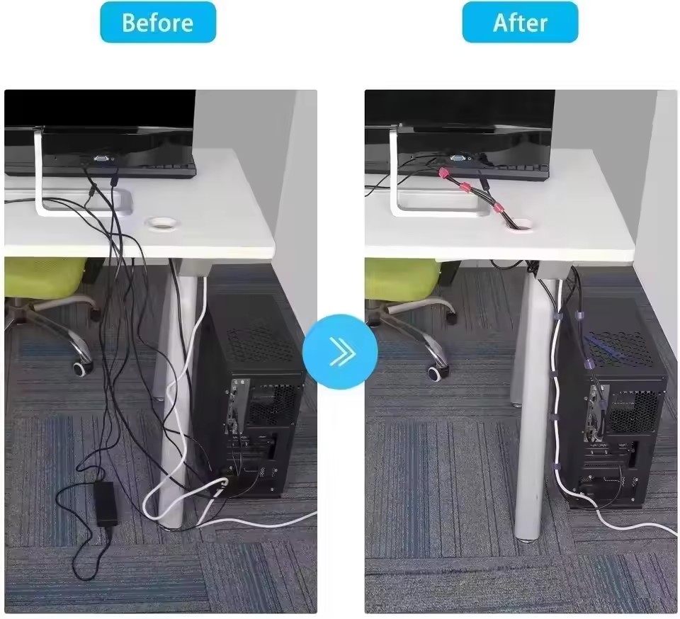100pcs Releasable Cable Organi - Cable Organizer review and price