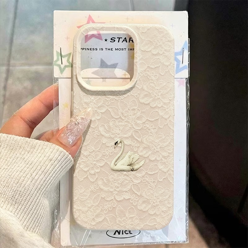 Lace Swan Pattern Lychee Textu - Usb Charger review and price