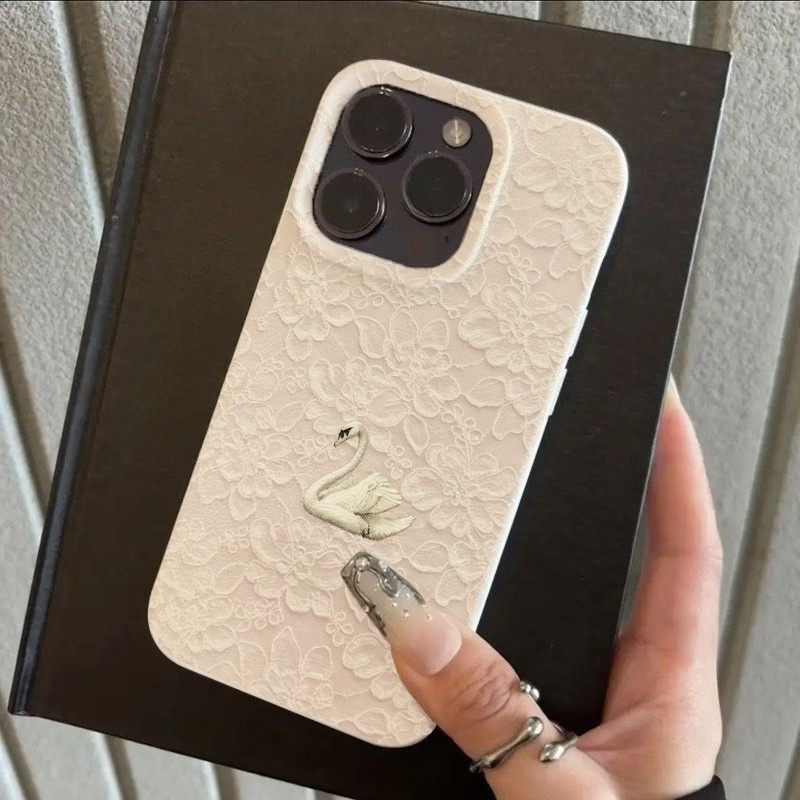 Lace Swan Pattern Lychee Textu - Usb Charger review and price