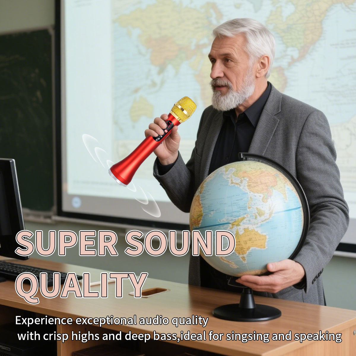 1 Piece of 28cm 25W/Pc Karaoke - Bluetooth Speaker review and price